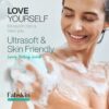 Luxury Bathing Loofah Pack of 2 - Aqua & Pink for Exfoliation
