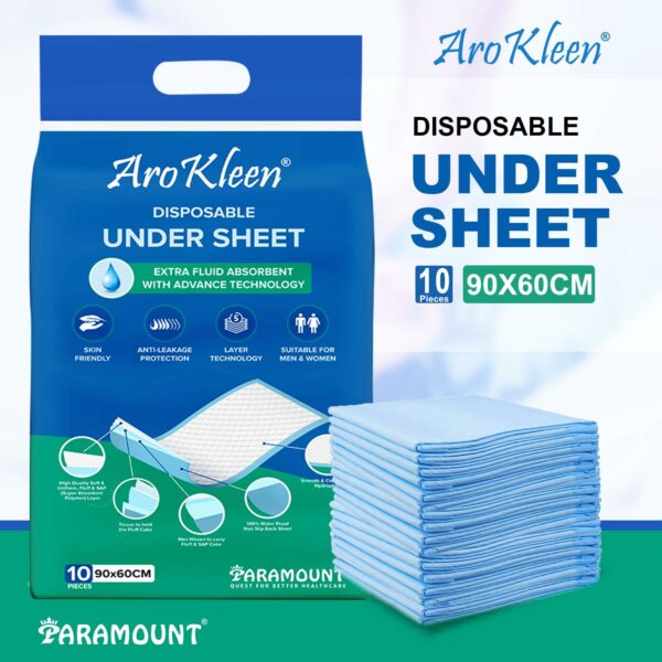 Super Absorbent Disposable Under Sheet 90x60 CM - 10 Count - Image 2
