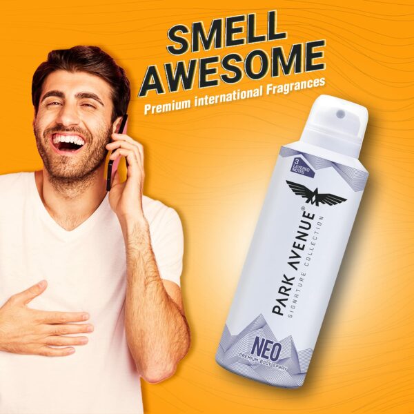 Men's Deodorant Spray - Neo Signature Collection | 150ml | Pack of 2 - Image 3