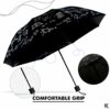 Compact Waterproof Travel Umbrella for Men, Women, Kids