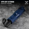 Automatic Travel Umbrella for Sun and Rain Protection - Heavy-Duty, UV-Protection, Compact Design