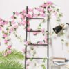 6 Ft Long Silk Carnation Garland for Weddings & Decor