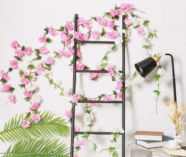 6 Ft Long Silk Carnation Garland for Weddings & Decor - Image 2
