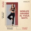 Extra Thick XL TPE Yoga Mat with Strap for All Workouts
