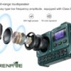 Portable 5W FM Radio with Bluetooth, USB, TF Card, LCD Display