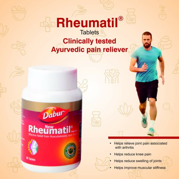Rheumatil - Ayurvedic Pain Relief Tablets, 90 Count - Image 4