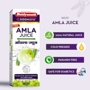 Cold-Pressed Amla Juice 1L - Pure, Natural, Vitamin C Rich