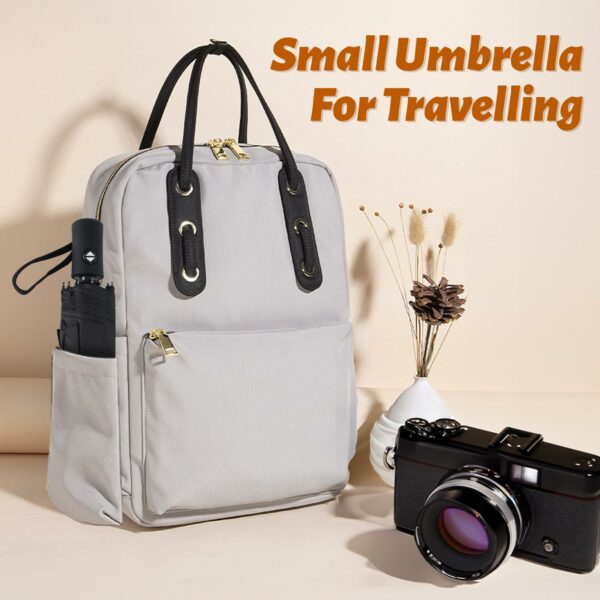 Windproof Compact Travel Umbrella - Automatic & Lightweight - Image 3