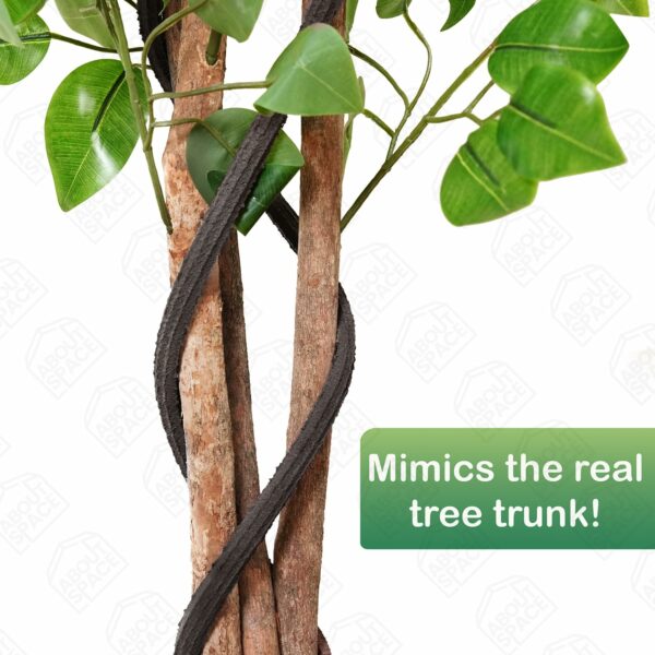 4 ft Ficus Tree - Lifelike Artificial Plant for Home Decor - Image 3