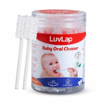 40pcs Baby Oral Care Swabs for Cleaning Teeth & Gums