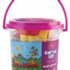 ColourUp Clay Art Kit for Kids - Non-Toxic, 12 Colors, Molds & Tools