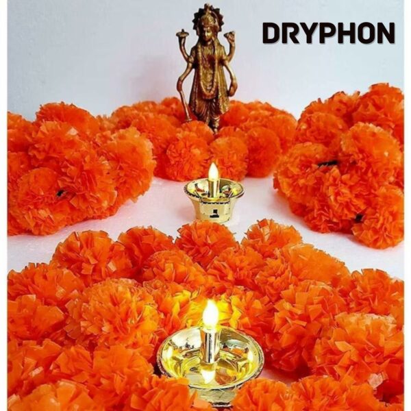 Marigold Garlands - Artificial Flowers for Festive Decoration - Image 4