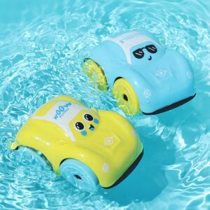 Wind-Up Water Car Bath Toy for Toddlers - Random Color