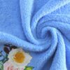 Microfiber Face Towels - Pack of 12 Soft & Absorbent 25x25 CM