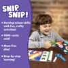 Scissor Skills Activity Book for Kids - 25 Fun Crafts & 2 Safe Scissors