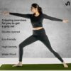 Extra Thick Yoga Mat 4mm with Carry Strap - Army Green