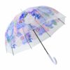Portable Folding Umbrella with Fiberglass Ribs | Windproof & Travel Friendly | Floral Print