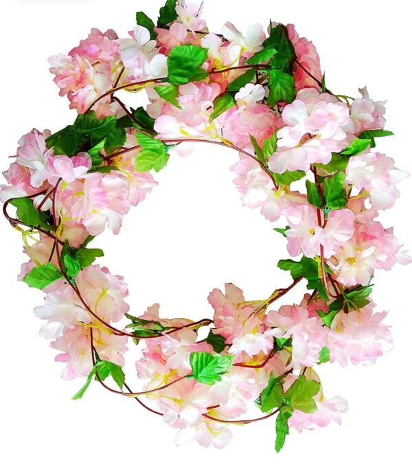 6 Ft Long Silk Carnation Garland for Weddings & Decor - Image 6
