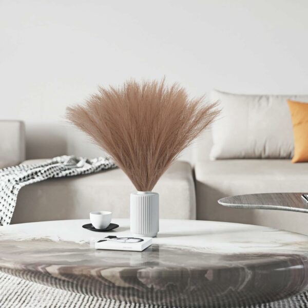 3 Pcs Faux Pampas Grass - Artificial Flowers for Home Decor - Image 5