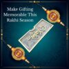 2 Pcs Rakhi Gift Envelope – Golden Shagun Lifafa for ₹500 ₹200 ₹100 Notes | Reusable Stylish Money Gift Cover for Raksha Bandhan