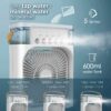 Portable Mini AC Cooler with LED Light and Timer