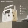 Trinity Solar-Powered MP3 Player & 3-Band Radio - Bluetooth, USB, Solar Charger