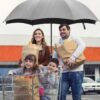60 Inch Windproof Golf Umbrella for 2-3 People - Waterproof & UV Protection