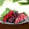 Lifelike Artificial Grape Figurine - Home Decor & Educational Tool