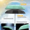 23 Inch Windproof Travel Umbrella with Auto Open/Close
