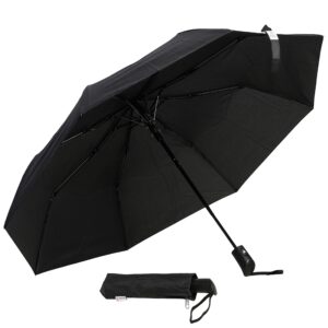 21 Inch Portable Auto Open Close Umbrella for Travel - Windproof & Waterproof