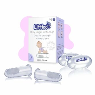 Silicone Baby Finger Toothbrush - BPA-Free, Pack of 2
