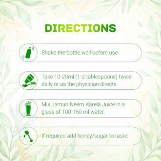 Jamun Neem Karela Juice 1L - Supports Healthy Blood Sugar