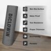 Eco-Friendly 6mm Yoga Mat with Anti-Slip Grip & Strap