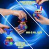 LED Spinning Top Toy with Music - Educational & Safe for Kids