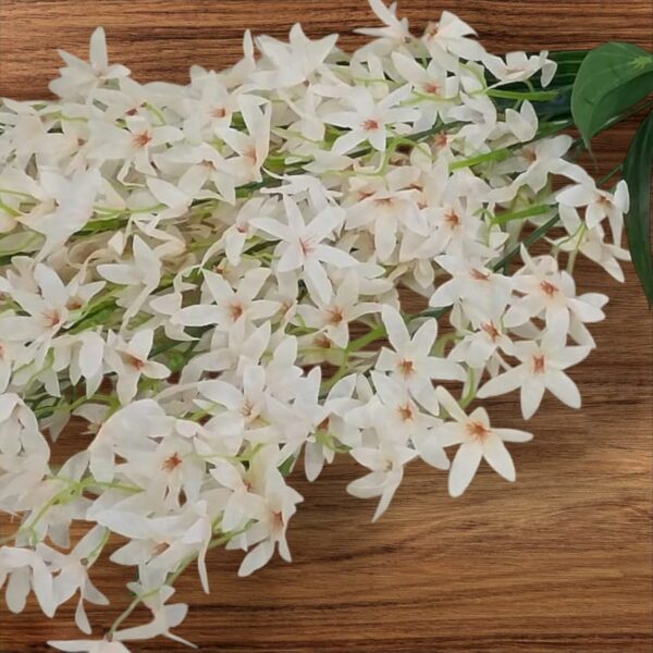 Artificial Lily Flower Bunch - 55cm Tall for Home Decor - Image 2