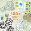 Explore 5 Indian Art Forms with DIY Craft Kit for Kids 8-12