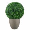 Hanging Artificial Plant Topiary Grass Dome Ball - Green