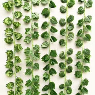 Artificial Leaves Creeper - 7 ft Height, 5 Strands for Versatile Decoration