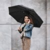 Compact Windproof Auto Open/Close Travel Umbrella for All Ages