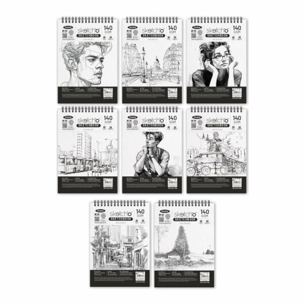 Premium A5 Sketchbook - 50 Sheets, Acid-Free, Durable - Image 5