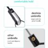 Compact Automatic Travel Umbrella - Windproof & Waterproof