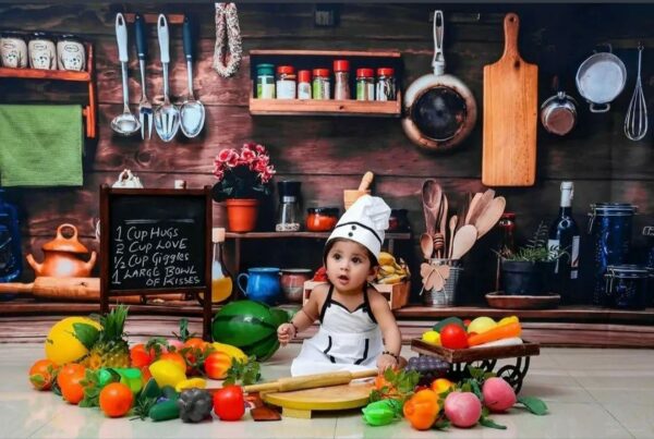 Set of 10 Artificial Fruits for Baby Photoshoot & Decor - Image 2