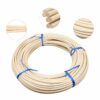 Reed Spline 65 Feet x 3/16 Inch for Weaving & Chair Repair