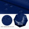 Large Windproof UV Umbrella for Sun & Rain Protection