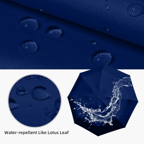 Large Windproof UV Umbrella for Sun & Rain Protection - Image 3
