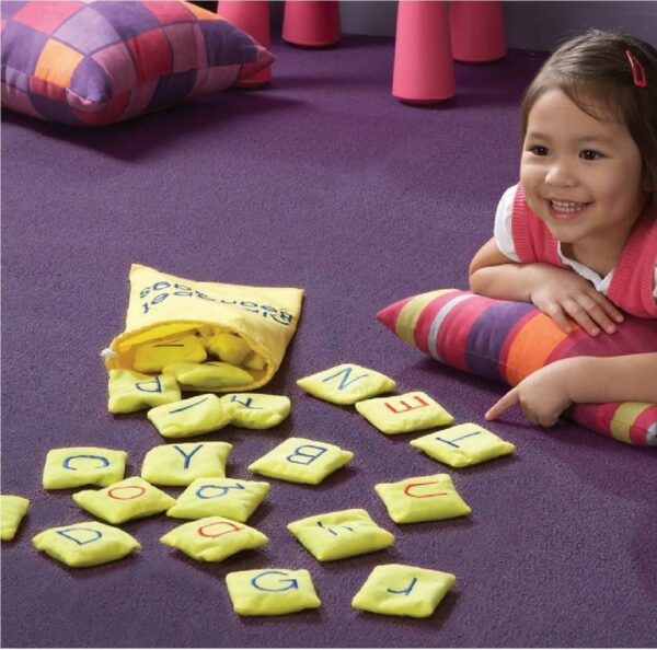 Educational Alphabet Bean Bags A-Z | 26 Piece Set for Kids - Image 3