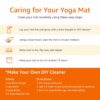Extra Thick 13mm Yoga Mat with Carrying Strap - Green