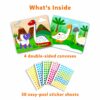 Skillmatics Dot It Sticker Art - Dinosaur Craft Kit for Kids