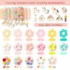 Clay Beads Bracelet Making Kit with Unicorn Pendants & Tools