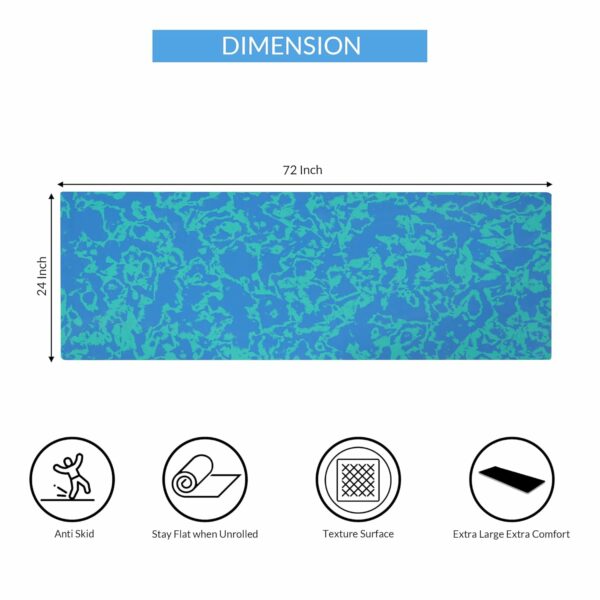 Eco-Friendly 4mm Anti-Skid Yoga Mat for Men & Women - Image 4